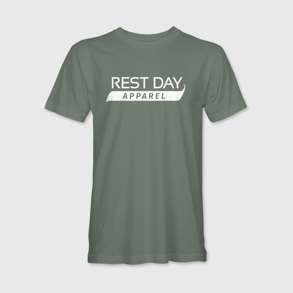 Organic Cotton Unisex Moss Green Classic Swash T-Shirt