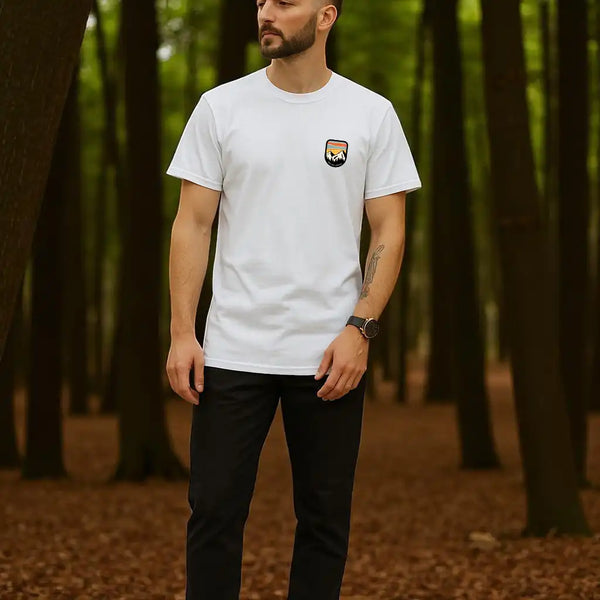 Organic Cotton Unisex White Amigo T-Shirt