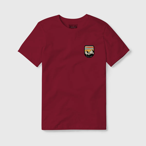 Organic Cotton Unisex Hibiscus Red Amigo T-Shirt