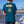 Organic Cotton Unisex Sapphire Blue Volcano T-Shirt